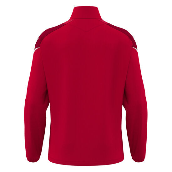 HSC'28 luxe trainingsjack 1/4 rits rood