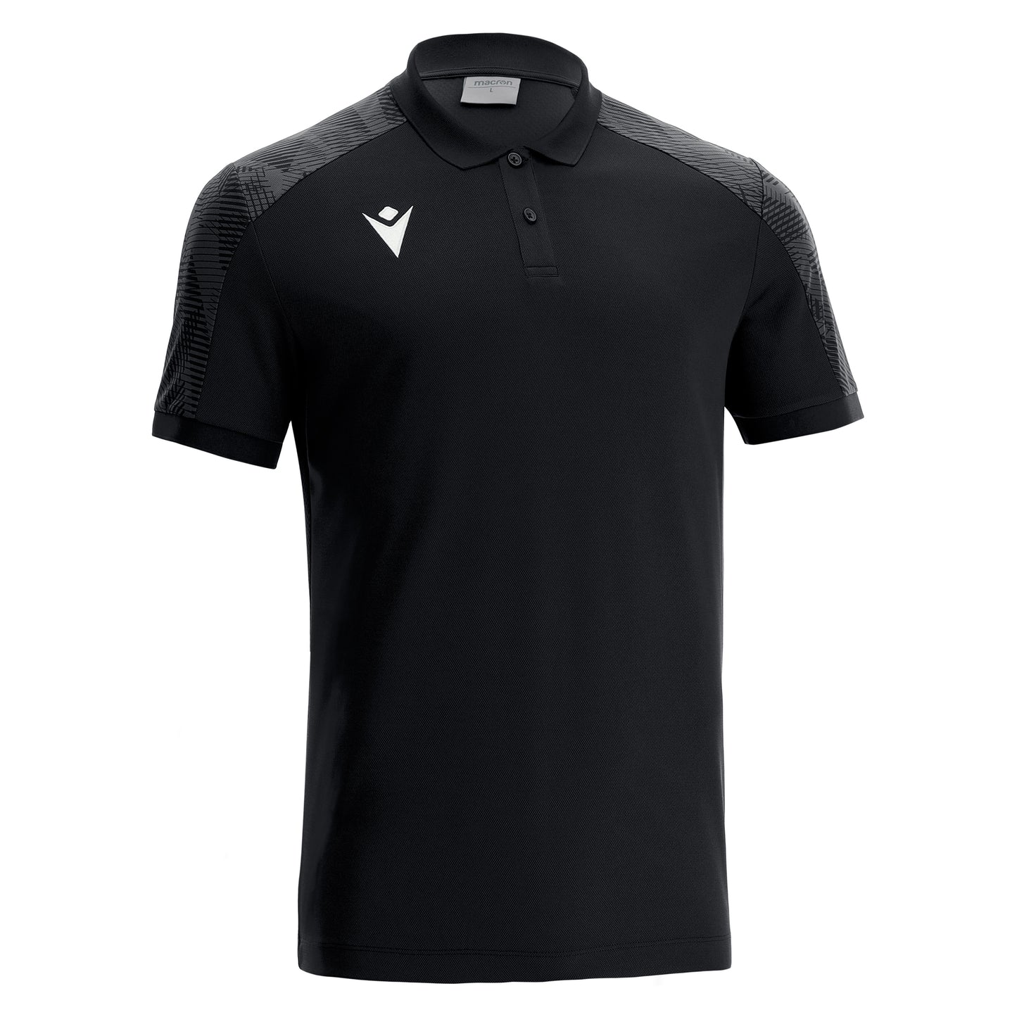 Polo zwart  Macron