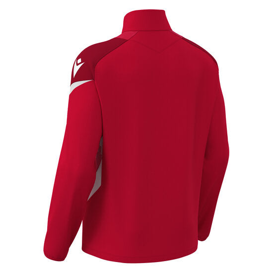 HSC'28 luxe trainingsjack 1/4 rits rood