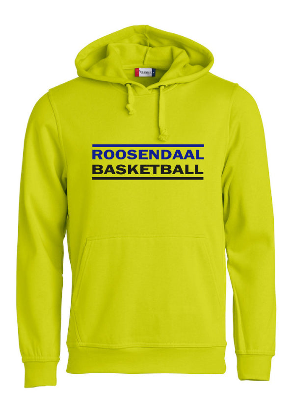 Fel discount groene hoodie